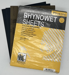 INDASA Silicon Carbide Waterproof <strong>Sandpaper</strong> P60-P2000 <strong>Wet</strong> <strong>Dry</strong> Abrasive Sheets for Auto Body Metal Wood Polishing - Product Image 4