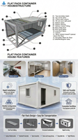 INFINITE STARS Casa Container Modulare di Alta Qualità, Prefabbricata, Moderna, per Villa, Ufficio o Alloggio in Cantiere