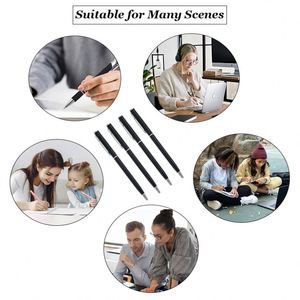 Factory Wholesale Reusable Customized Logo Metal Ball Point Promotion Business <b>Gift</b> Stationary Gel Black Ink Ballpoint <b>Pen</b> With - Product Image 5