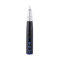 Machine de polissage des ongles multifonctionnelle rechargeable par USB avec outils portables légers pour dissolvant de gel Mini stylo d'art de manucure électrique