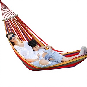 Hamaca Doble de Lona Resistente a Caídas SYNC para Exteriores, Equipo de <span class=keywords><strong>Camping</strong></span> Plegable y Portátil, Capacidad de Peso de 600 Libras, Silla para Balcones - Product Image 1