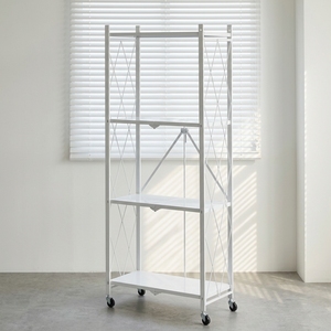 Estante de Almacenamiento para <span class=keywords><strong>CD</strong></span> con Marco Metálico de Alta Calidad, con Asiento, 4 Estantes, Diseño Moderno para Muebles de Sala de Estar - Product Image 4
