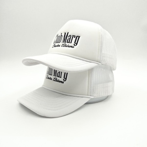 Gorra trucker de espuma estilo OTTO de alta calidad con logotipo bordado personalizado OEM, MOQ bajo, 5 paneles, parte trasera de malla, cierre snapback para hombre - Product Image 3