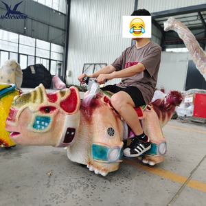 เครื่องเล่นไดโนเสาร์สำหรับเด็ก ขี่ไดโนเสาร์เคลื่อนไหวได้ด้วยมอเตอร์ - Product Image 1