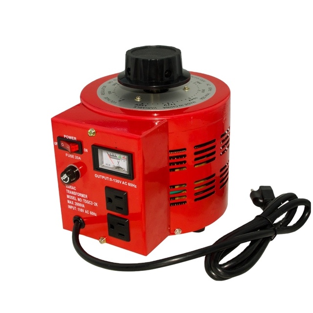 Single-Phase TDGC2 Manual Voltage Regulator Variable Transformer 220v 250v Output AC Current Type