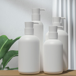 Trong Kho Mờ Trắng Tùy Chỉnh <span class=keywords><strong>HDPE</strong></span> Mỹ Phẩm Bao Bì Lotion Chai <span class=keywords><strong>Container</strong></span> Chai Nhựa Bơm Phun Dưỡng Ẩm Dầu Gội Đầu - Product Image 5