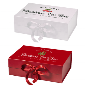 Custom Logo Luxury Collapsible Magnetic Kraft Paper Cardboard Packing Folding Packaging Christmas Box Gift Cajas Navidad Cadeau