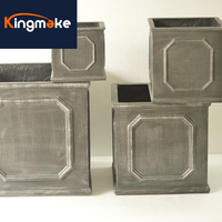 Jardinière carrée au design moderne royal jardinière d'extérieur outil de jardin profond grands pots de fleurs pour l'intérieur et l'extérieur