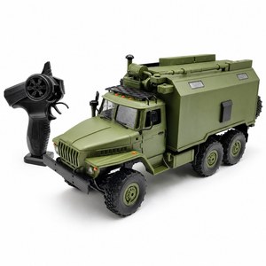 Camioneta RC WPL B36 <span class=keywords><strong>Ural</strong></span> 6x6 2.4G de 2 Canales, Grado Hobby, Alta Velocidad, Todoterreno, Lista para Usar en Interiores/Exteriores, Cable de Carga USB - Product Image 1