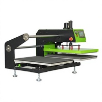 Presse à chaud électrique entièrement automatique haute performance AP2361, nouvelle, avec double table de travail mobile, transfert thermique par sublimation