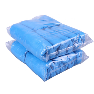 חד פעמי מכירה חמה נגד אבק overfoot הרגל מכסה לנעל פלסטיק נעליים - Product Image 6