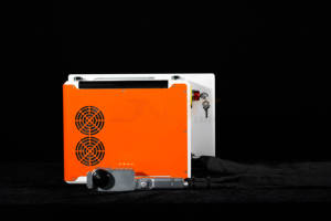 Pembersih penghilang minyak cat Raycus portabel, alat pembersih Laser serat portabel 10w - Product Image 3