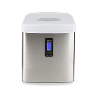Machine de fabrication de cube à glace en acier inoxydable, multifonctionnel, comme les salons de thé au lait, les restaurants et les KTV
