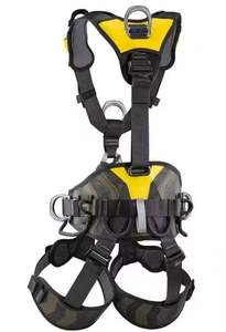 2025 Ansi Climbing Ntr sabuk keselamatan seluruh tubuh, gesper Sabuk keselamatan kait ganda dengan tali penyandang perlindungan jatuh - Product Image 3