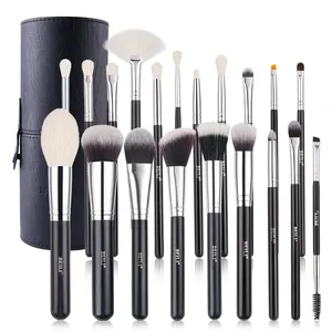 BEILI Schönheits-Makeup-Pinsel-Anbieter natürliches Haar hochwertiges Makeup-Pinsel-Set mit Zylinder Gesamt-Makeup-Pinsel-Set