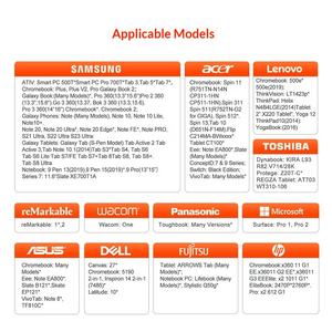 สำหรับปากกาแม่เหล็กไฟฟ้าสำหรับ //เอเซอร์/โครมบุ๊ก-ปากกาแบบคาปาซิทีฟ ยางลบความไวต่อแรงกด 4096 ระดับ - Product Image 2