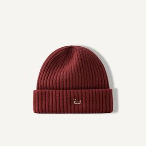 Autumn Winter Unisex <b>Wool</b> Knitted <b>Hat</b> Image Style Warm Ear Protection Trendy Jacquard Animal Print Common Travel <b>Beanies</b> - Product Image 6