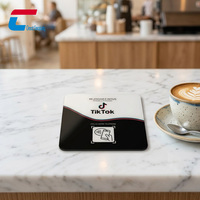 Plaque NFC étanche 100 mm x 100 mm, étiquette NFC en époxy, cartes de commentaires Google NFC