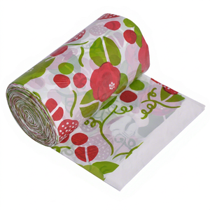 OEM ODM Custom Printed Thickened Stretch Garbage Bags Tear Resistant <b>Bin</b> Liners for Family Daily Wet Kitchen Waste - Product Image 1