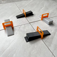 Système de nivellement de carreaux professionnel réutilisable, clips et cales réglables, espaceurs de carreaux, kit d'outils de pose pour sols et murs, directement de l'usine