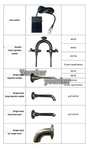 Nueva Máquina Semiautomática Manual para Rellenar Panecillos, Gelatina, Pasteles, Donas, Inyectora de Mermelada, Chocolate, Crema, Depositora de Crema 304 - Product Image 4