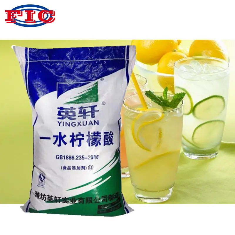 Hochreiner 8-40 mesh Lebensmittel zusatzstoff Zitronensäure wasserfrei/Mono hydrat CAS 6132-04-3