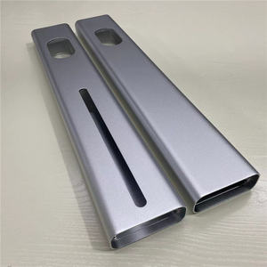 Perfil de aluminio Rectangular para acuario, letrero acrílico led, tubo cuadrado - Product Image 2