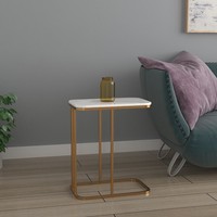 Table basse en métal Table basse ronde au design moderne Meilleure vente Table de salon moderne colorée en métal