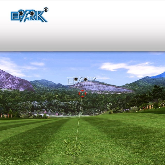 Professional Bravo Virtual Golf Simulator Indoor 3d Golf Simulator