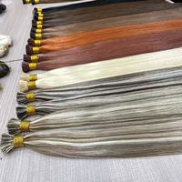 Vente en gros d'extensions de cheveux humains 100% naturels russes vierges Itip, kératine, Megahair, fournisseur d'extensions de cheveux en vrac