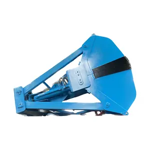 Wireless remote control grab of self dumping grab crane