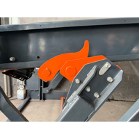 Ponts élévateurs 2 colonnes pour garage domestique, système de stationnement vertical hydraulique inclinable pour garages à plafond bas