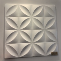 Dalles de plafond 3D en polystyrène expansé (EPS) imperméables et résistantes au feu, faciles à installer, pour la décoration intérieure