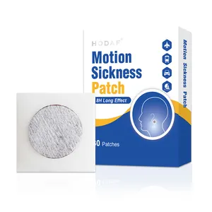 private logo 30 pcs motion sickness stickers stop sick patches during travel herbals for anti nausea