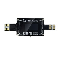 Testeur de fente de carte SIM en métal MECHANIC SIM-T1, test de résistance double SIM pour réparation de téléphones mobiles