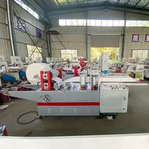 Hete Verkoop Semi-Automatische Servet Papier Maken Machine Productielijn Met Embossing Patroon