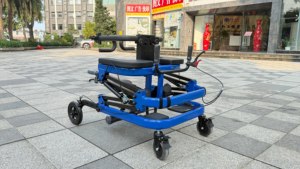 Offre Spéciale – Déambulateur vertical CE pour l'entraînement à la marche, cadre de marche pour paralysie cérébrale, avec siège pour besoins spéciaux - Product Image 6