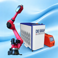 Robot industriel multifonctionnel à 6 axes 1,5 kW 220 V/380 V pour l'assemblage, le soudage et le rectage de surfaces