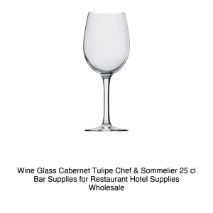 Copa de Vino Cabernet Tulipe Chef & Sommelier 25 cl, Artículos de Bar para Restaurantes, Suministros para Hoteles, Venta al por Mayor - Product Image 2