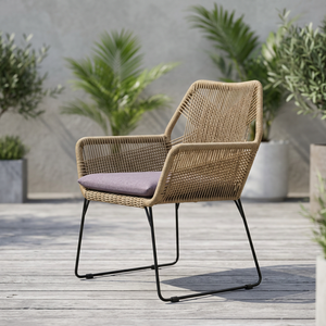 Atlantic <b>Armchair</b> With Cushion Comfortable and Stylish <b>ArmChair</b> with Cozy Cushion Ideal for hotel for home furniture - Product Image 2