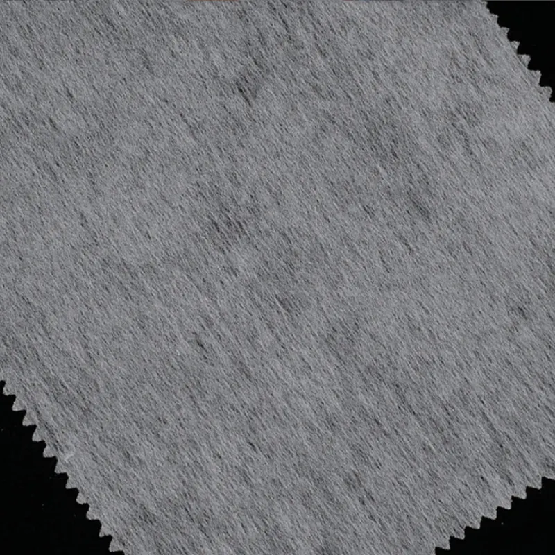 Нетканый воротник рубашки с фьюзером 1025HF серый ss нетканый материал с вышивкой