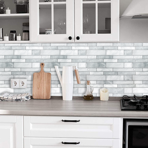 Hucheng hiện đại không thấm nước vuông PET + PU Mosaic tường Stickers/gạch (30.5x30.5cm) cho phòng tắm vòi sen kỷ niệm đám cưới - Product Image 1