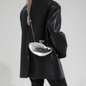 Sac à main en acrylique pour soirée transfrontalière, nouvelle collection 2026, <span class=keywords><strong>pochette</strong></span> pour <span class=keywords><strong>femme</strong></span>, bandoulière unique, doublure en polyester, chaîne - Product Image 3