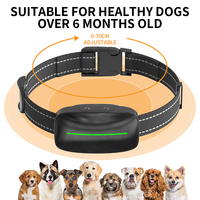 3300FT Langstrecken-Hundetrainingshalsband mit Schockfunktion, IP67 Wasserdicht, Automatischer Antibellmechanismus, Wiederaufladbares Nylon-Halsband für Hunde Aller Größen