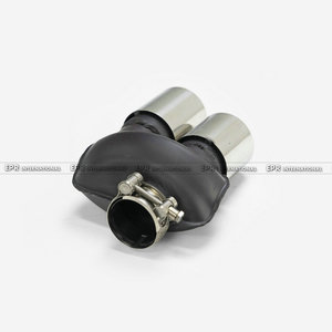 Punta de escape de repuesto de acero inoxidable tipo Abarth para Fiat 500 595 (07+) - Product Image 6