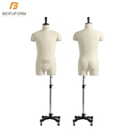 Beifuform taille asiatique pour hommes couture couturière demi-corps pas cher mâle mannequin à vendre mannequin adulte pour vêtements torse mannequin