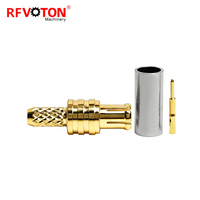 Connecteur coaxial MCX à sertir RG316 50 ohms, directement de l'usine