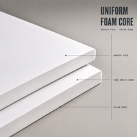 Plaque en PVC rigide blanc 1220x2440mm, plaque en plastique 4 * 8 pieds, 3mm 4mm 5mm, plaque décorative en PVC