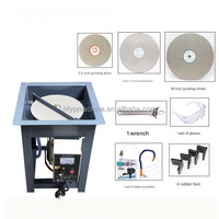 Machine de polissage pour bijoux, pierres précieuses, lapidaire, rectification de pierres plates, meulage de pierres, verre, diamant, métal, 6, 8, 10, 12 pouces