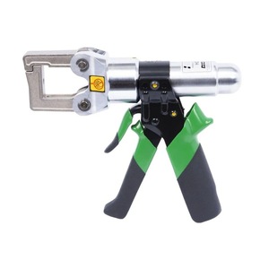 Pince à sertir hydraulique DMC USA verte 54 kg avec entrée de fil en acier à ressort avant pour un sertissage sans effort - Product Image 1